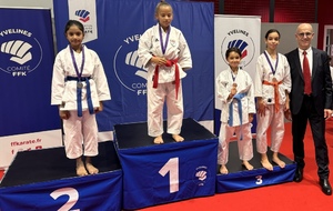 RESULTATS COMPETITIONS KATA ET COMBAT ENFANTS 09 et 10/12/2023