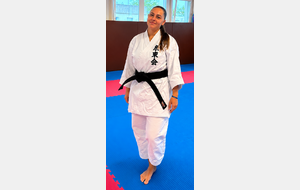 MARINE REMOISSENET CEINTURE NOIRE 1ER DAN