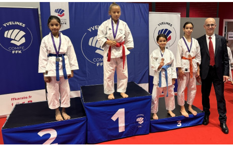 RESULTATS COMPETITIONS KATA ET COMBAT ENFANTS 09 et 10/12/2023