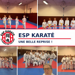 UNE BELLE REPRISE POUR LE KARATE